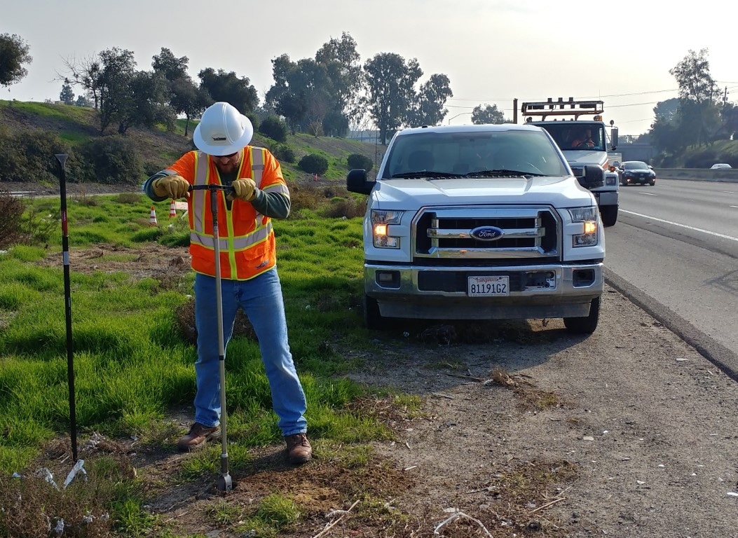 Hazardous materials soil survey